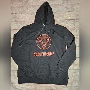 Jägermeister Liquor Black And Red Graphic Hoodie